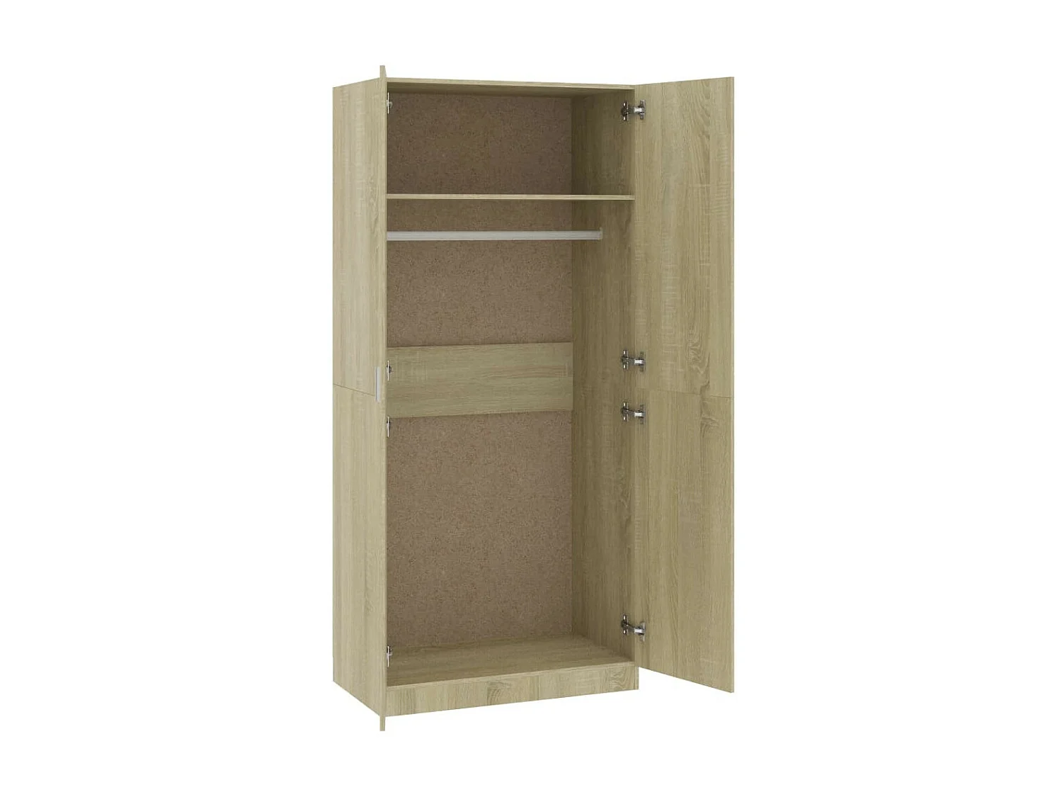 Garde-robe Chêne sonoma 90x52x200