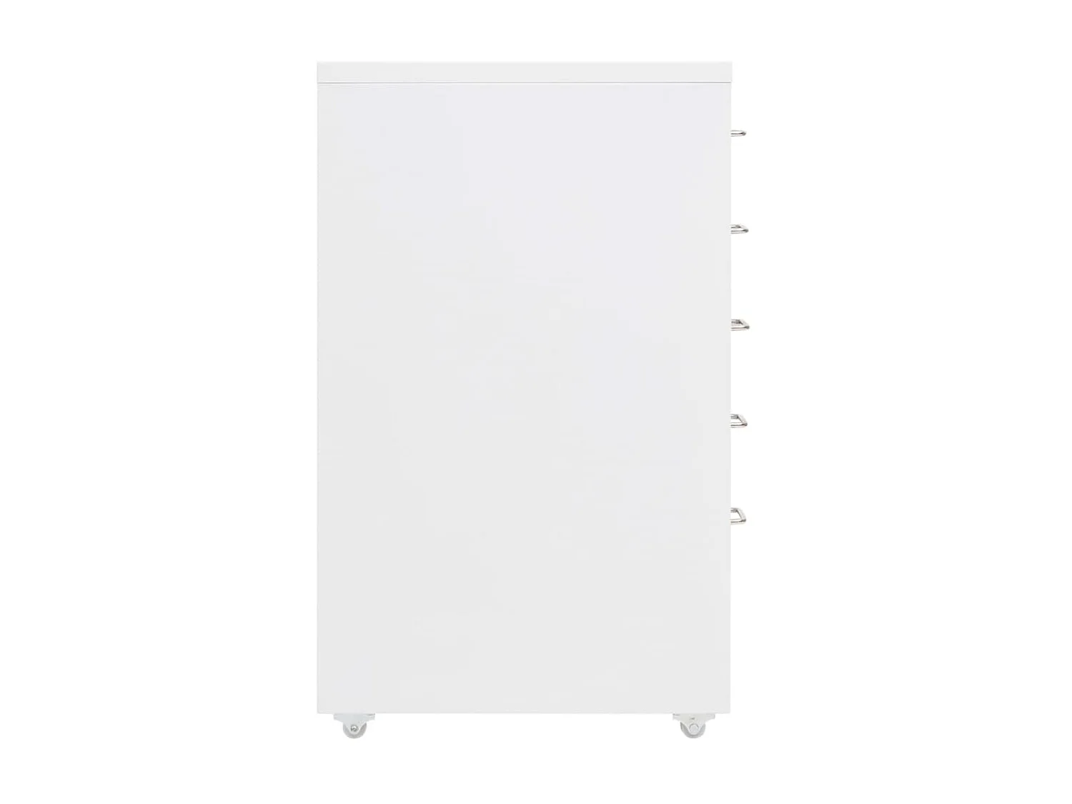 Classeur mobile Blanc 28x41x69 Métal