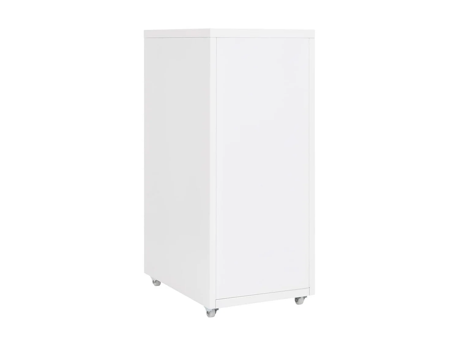 Classeur mobile Blanc 28x41x69 Métal