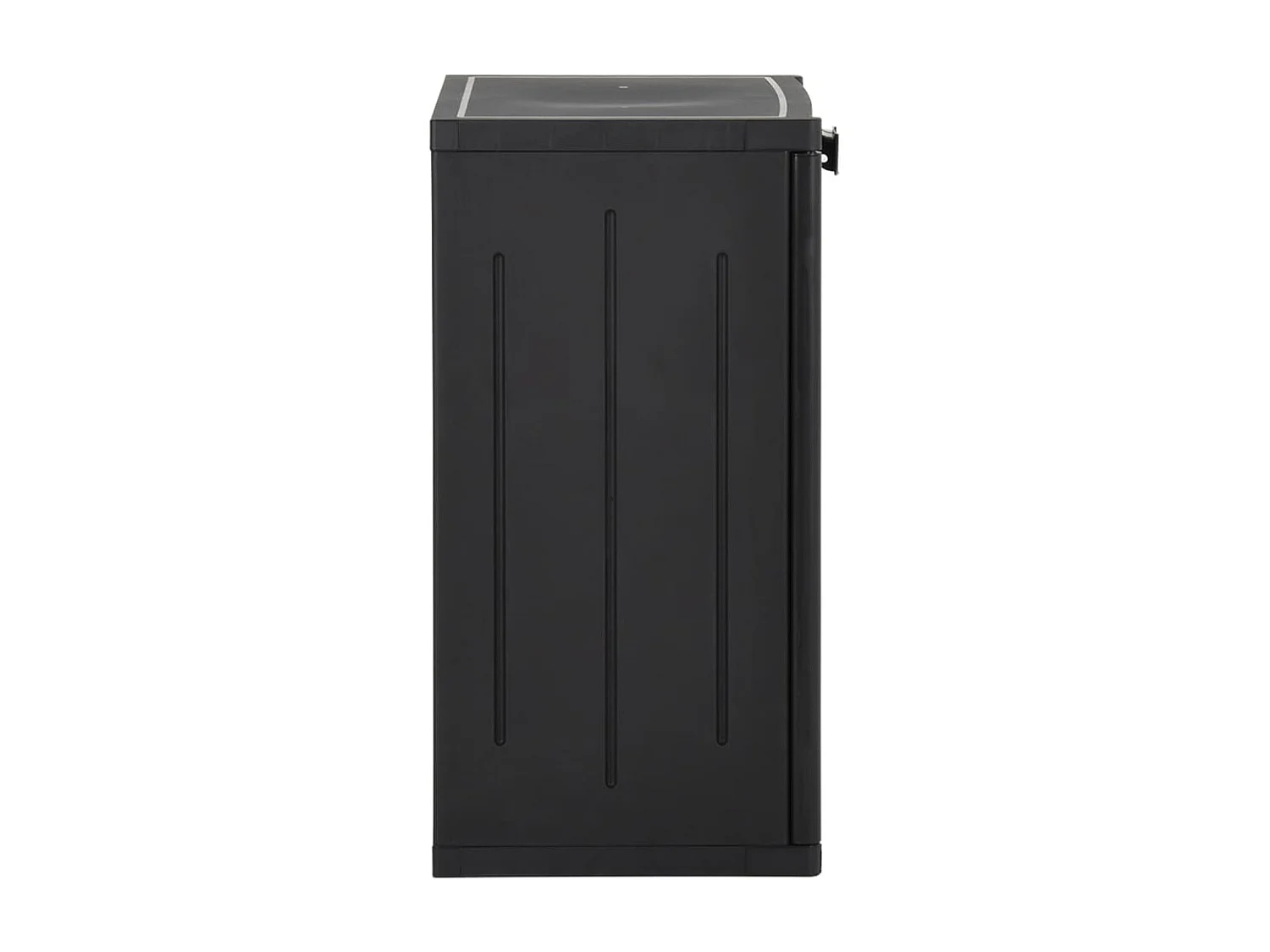 Armoire de rangement de jardin Noir 65x45x88 PP