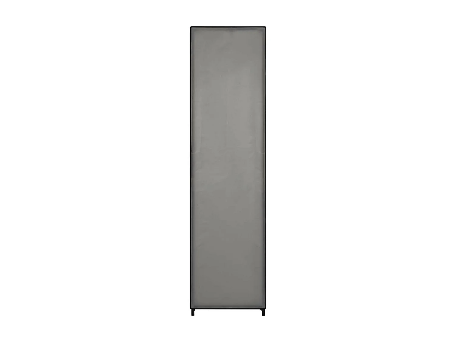 Garde-robe avec 4 compartiments Gris 175 x 45x170