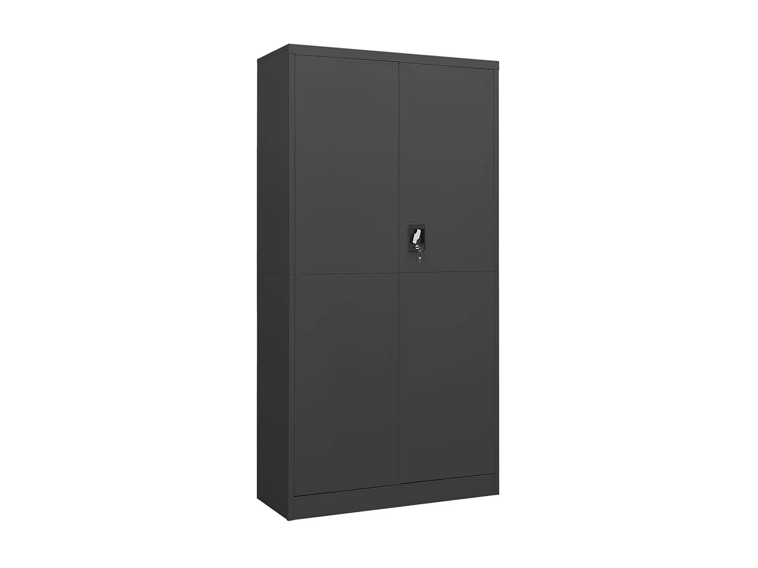 Armoire à casiers Anthracite 90x40x180 Acier