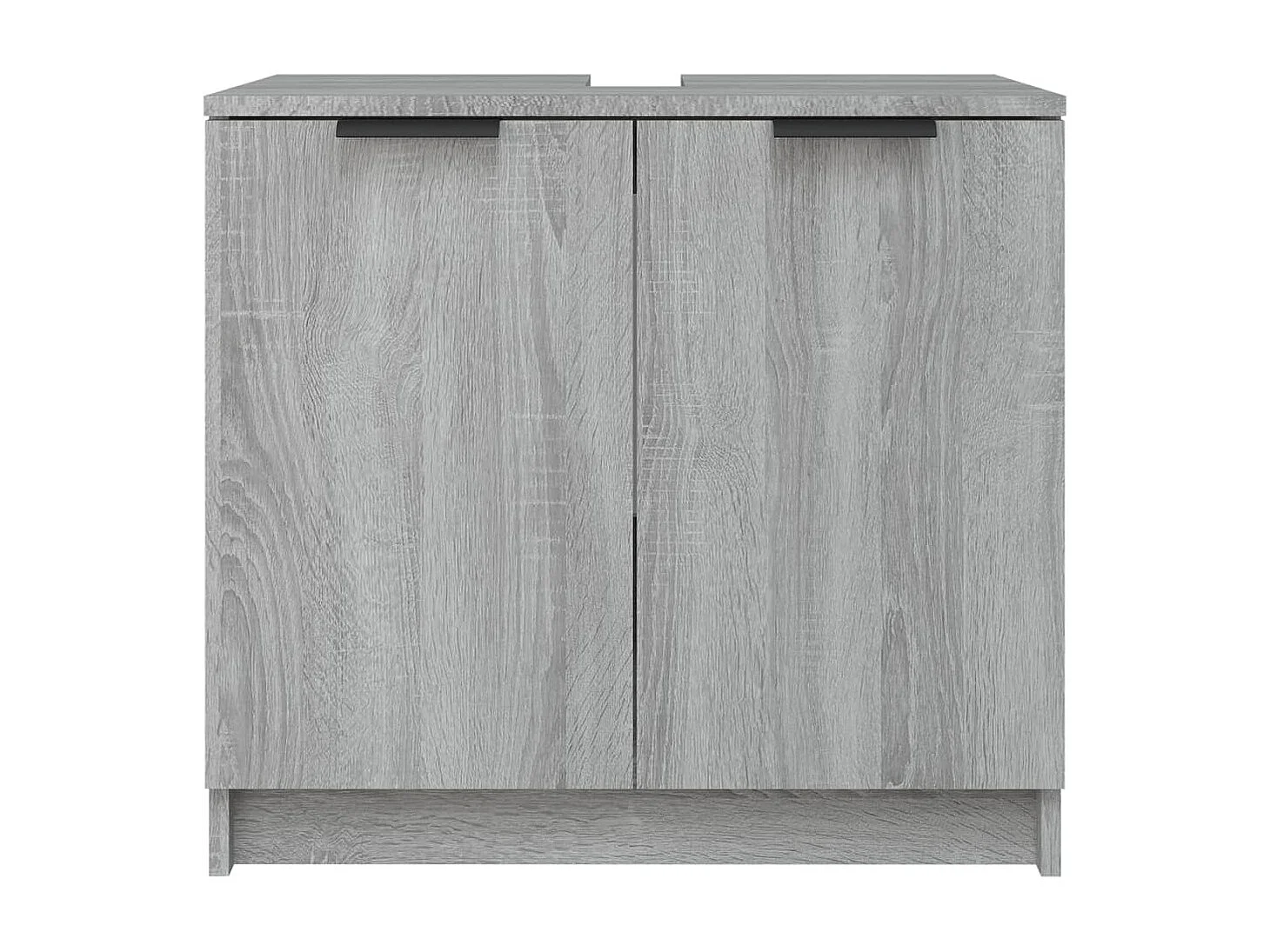 Armoire de bain Sonoma gris 64,5x33,5x59 Bois d'ingénierie