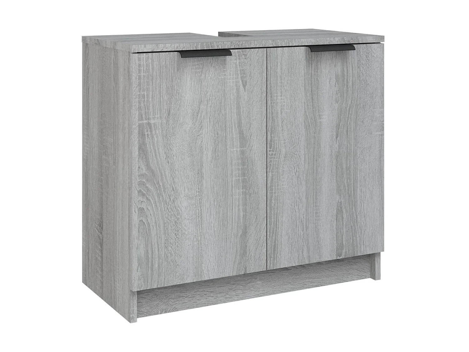 Armoire de bain Sonoma gris 64,5x33,5x59 Bois d'ingénierie
