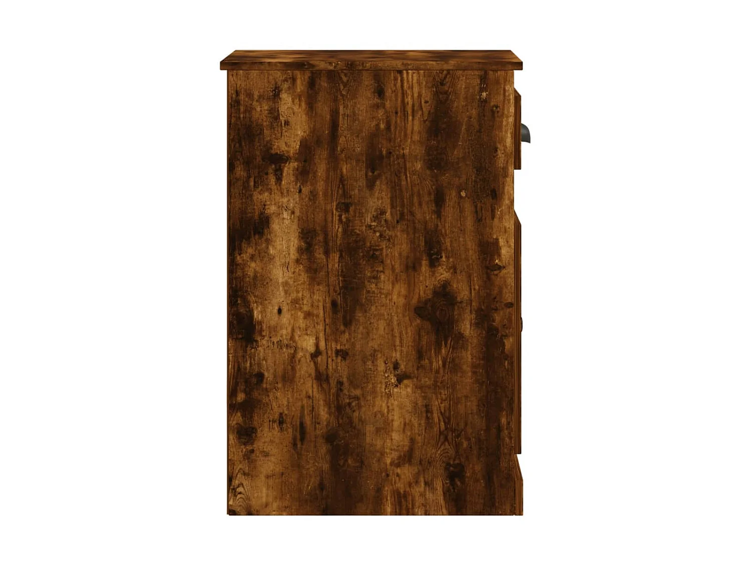 Armoire latérale avec tiroir chêne fumé 40x50x75