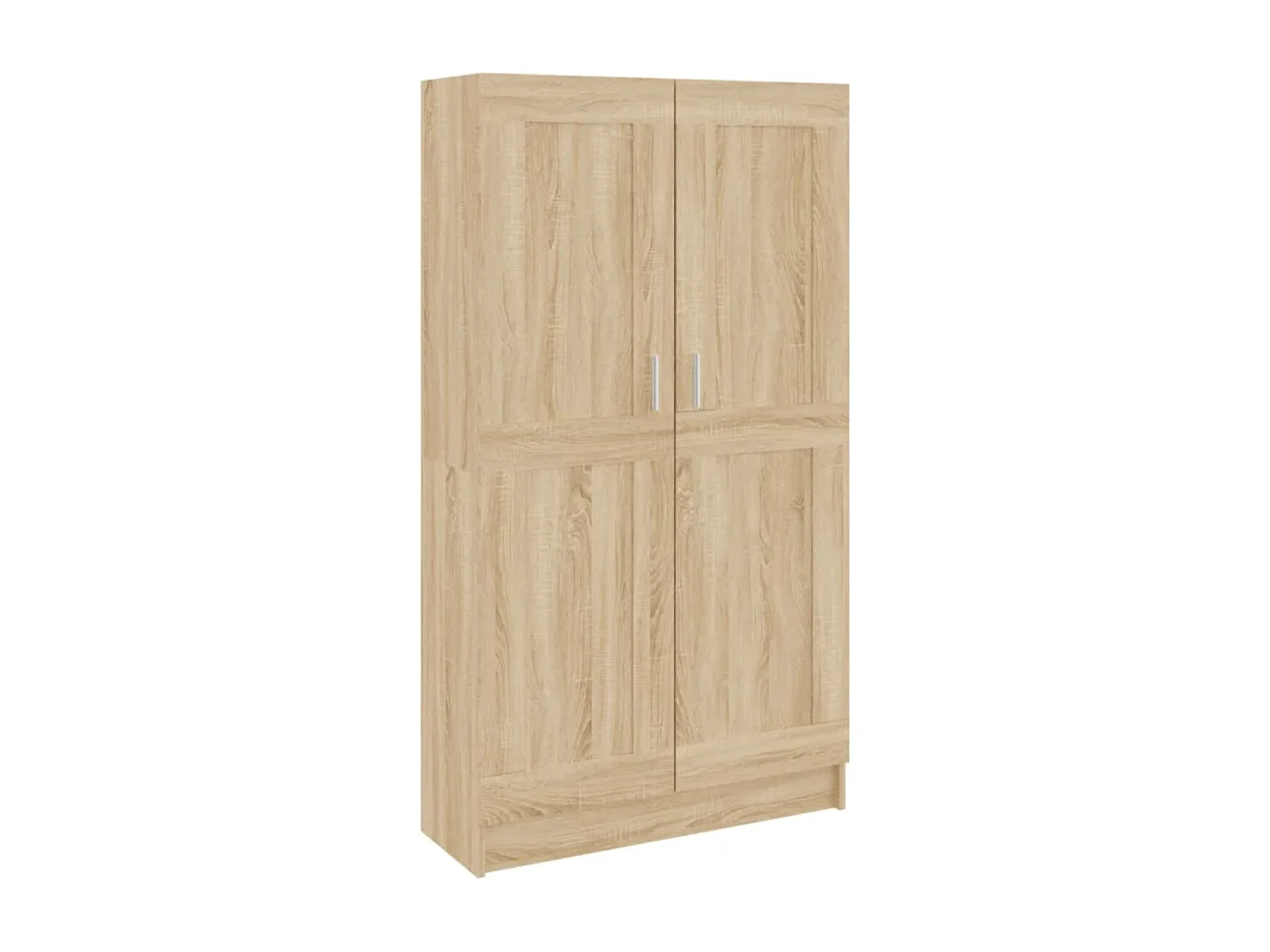 Armoire multifonction mi hauteur 2 portes Kala 82cm - Solution gain de place-Noir