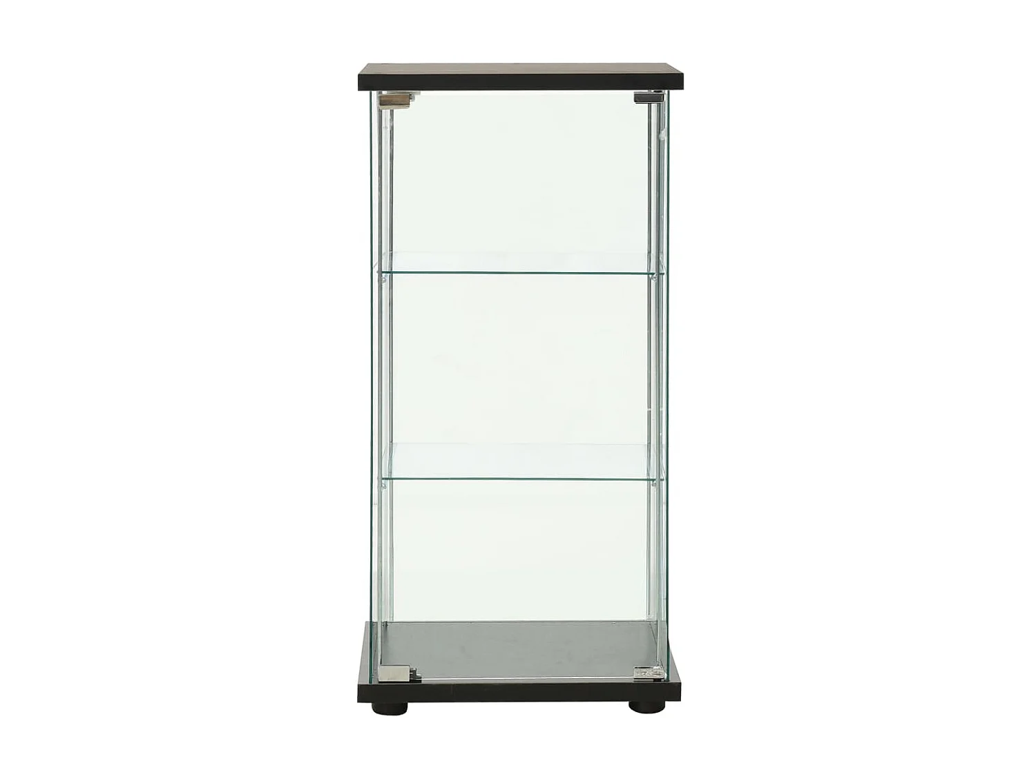 Armoire de rangement Verre trempé Noir