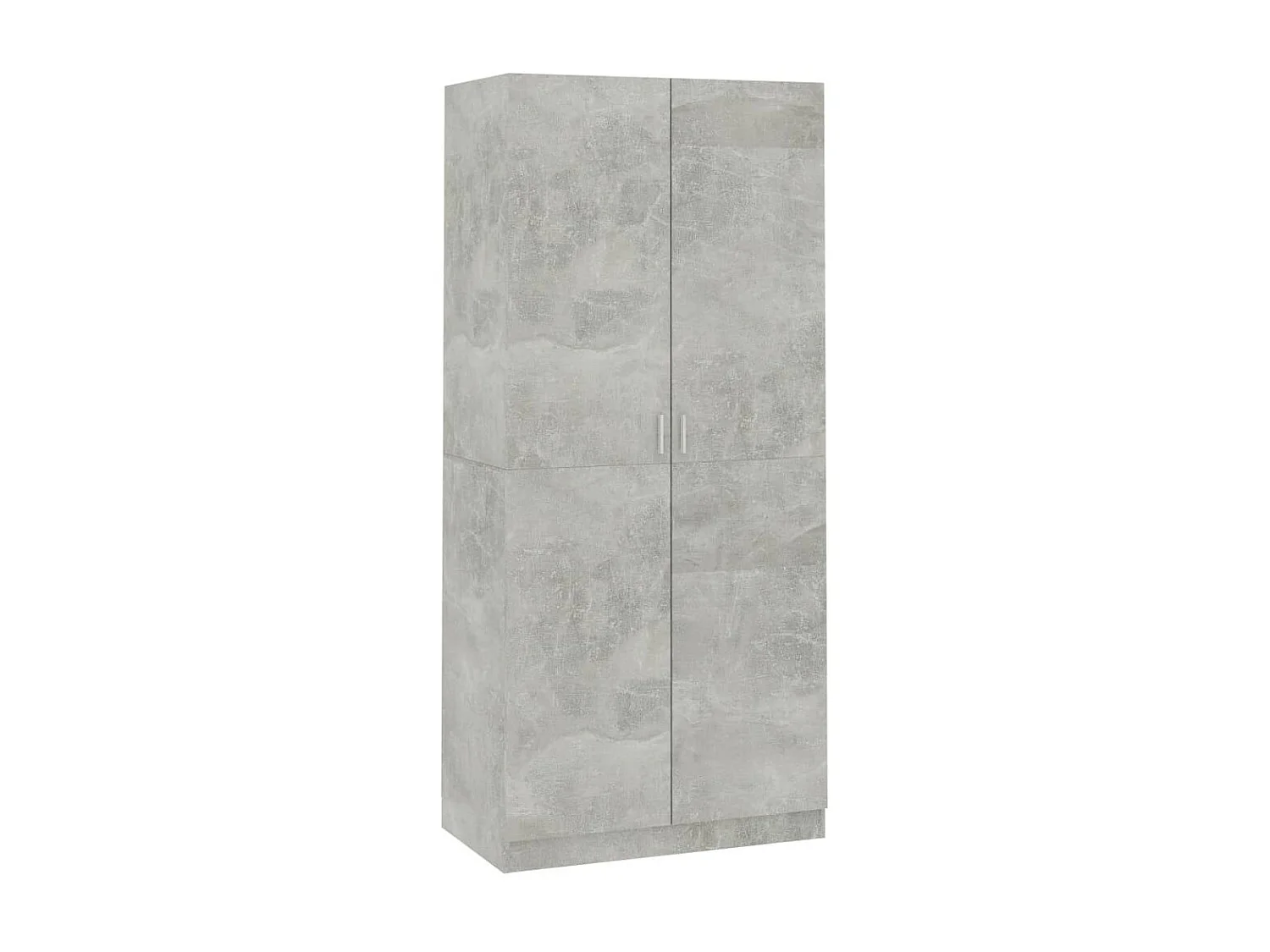 Garde-robe Gris béton 90x52x200