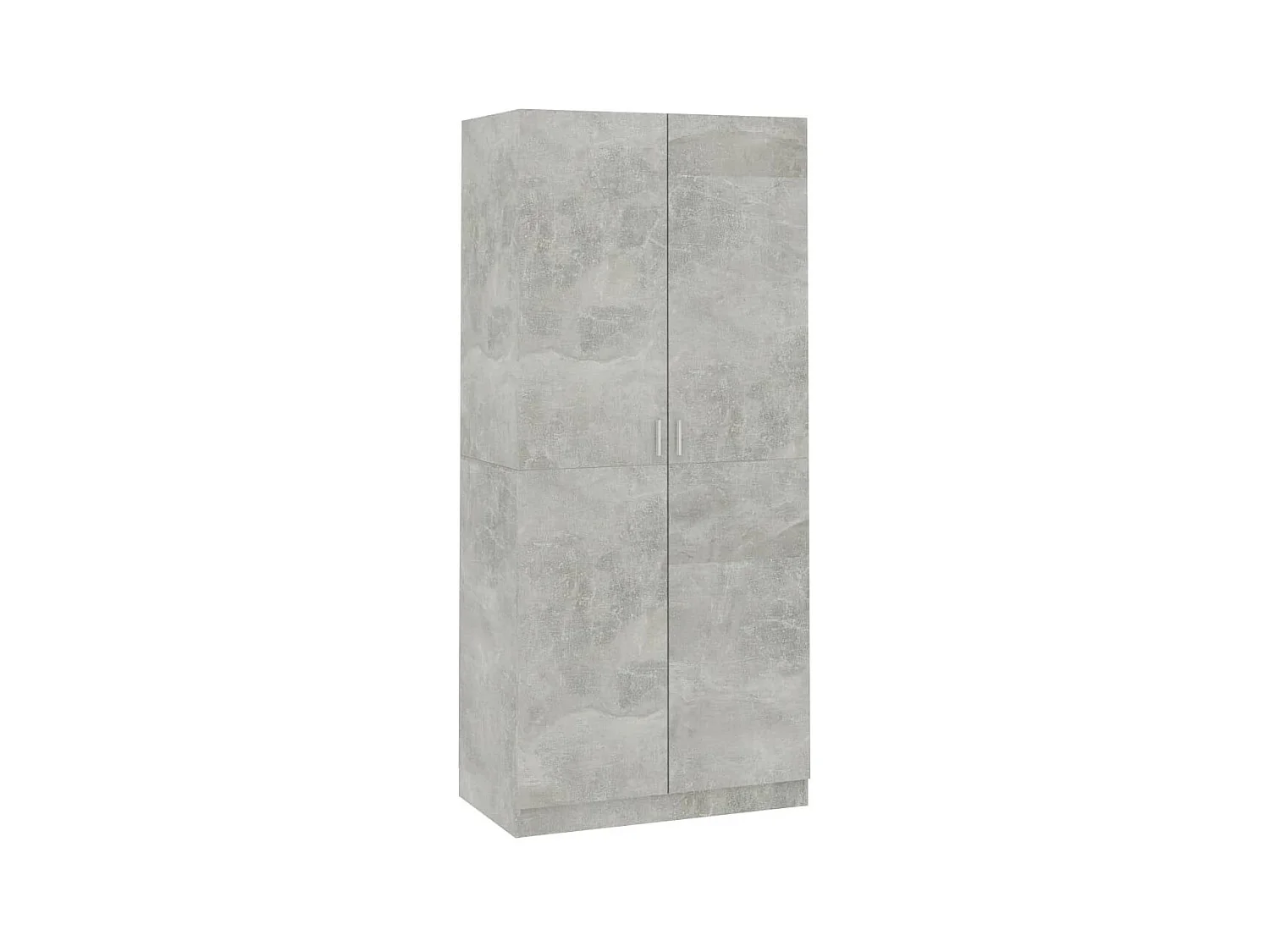 Garde-robe Gris béton 90x52x200