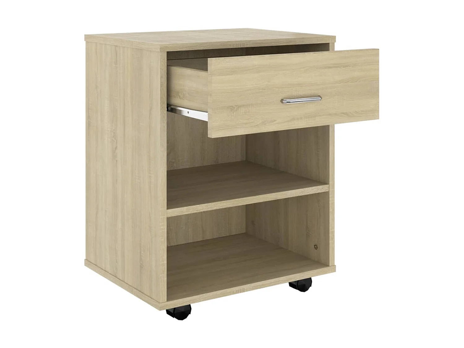 Armoire à roulettes Chêne sonoma 46x36x59