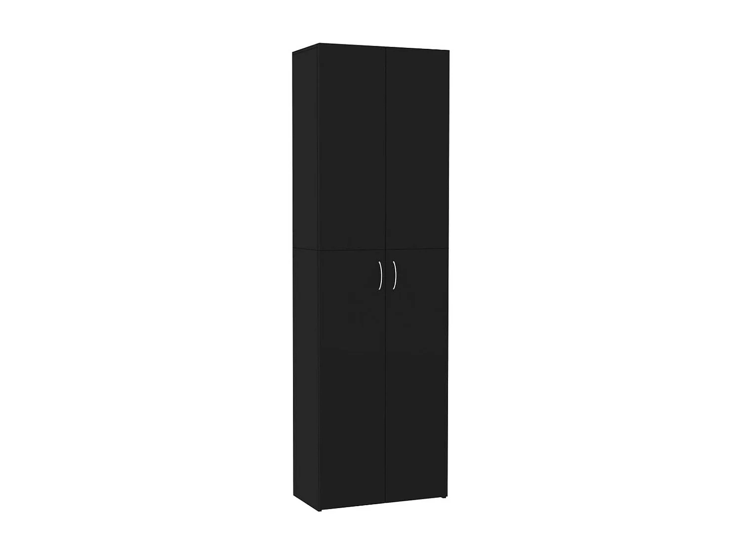 Armoire de bureau Noir 60 x 32x190