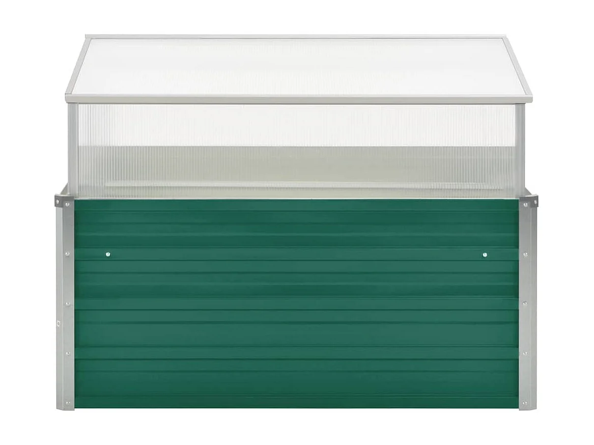 Serre Vert 100x100x77 Acier galvanisé