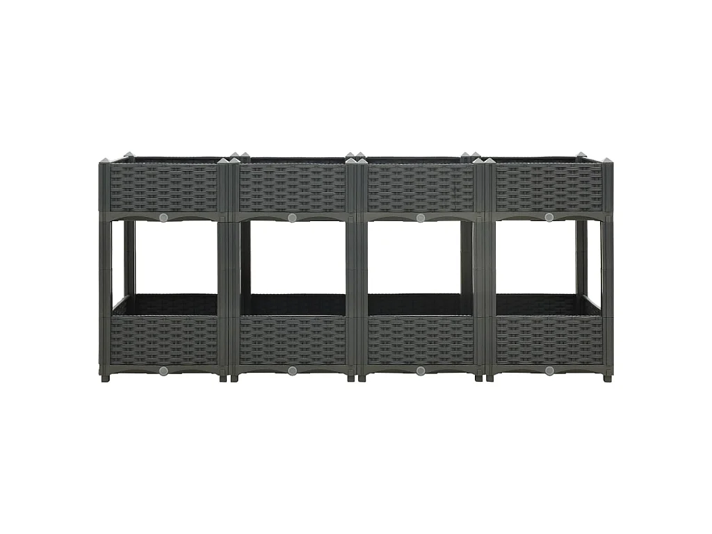 Jardinière 160x40x71 Polypropylène