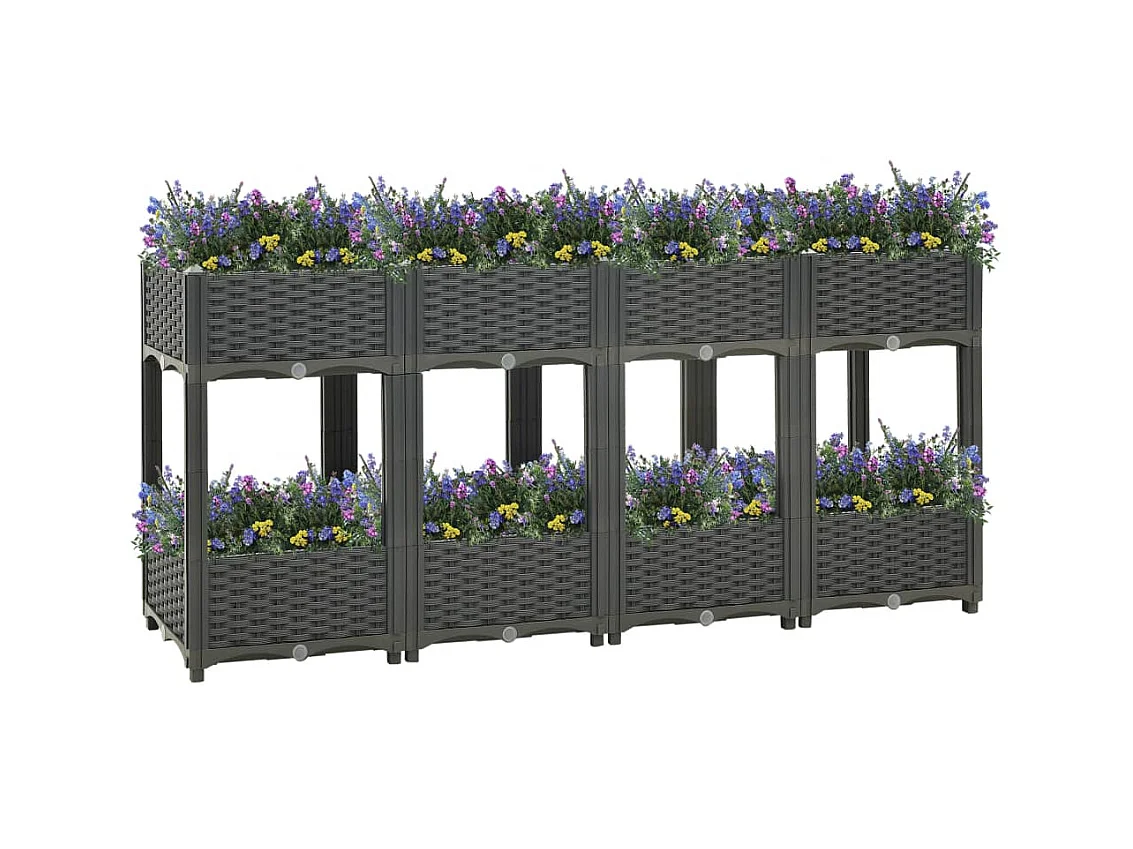 Jardinière 160x40x71 Polypropylène