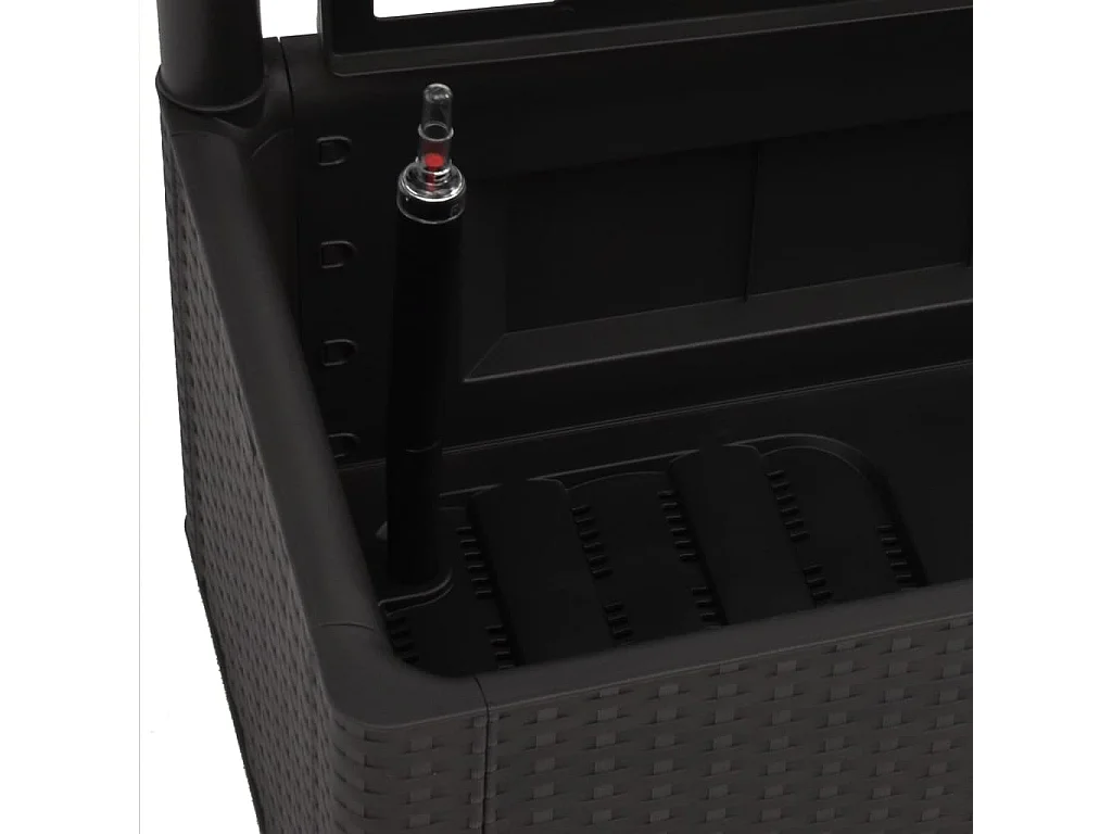 Jardinière treillis système d'arrosage Anthracite 2