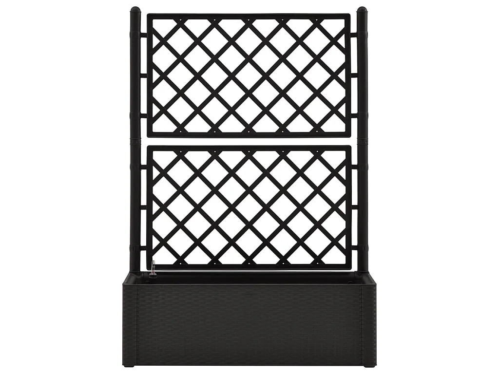Jardinière treillis système d'arrosage Anthracite 2