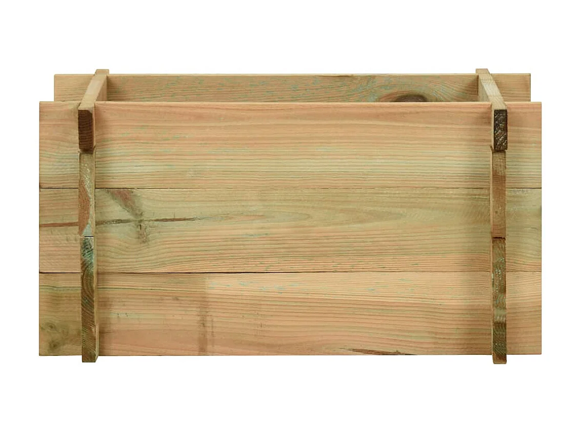 Jardinière surélevée pour légumes Bois de pin imprégné 40cm