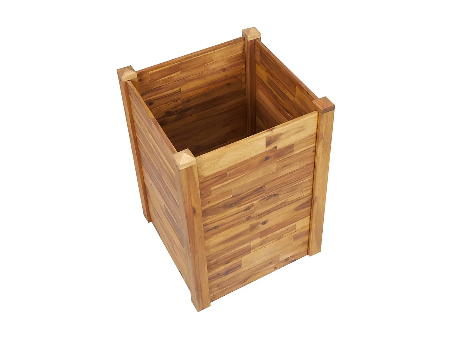 Jardinière 60x60x84 Bois massif d'acacia