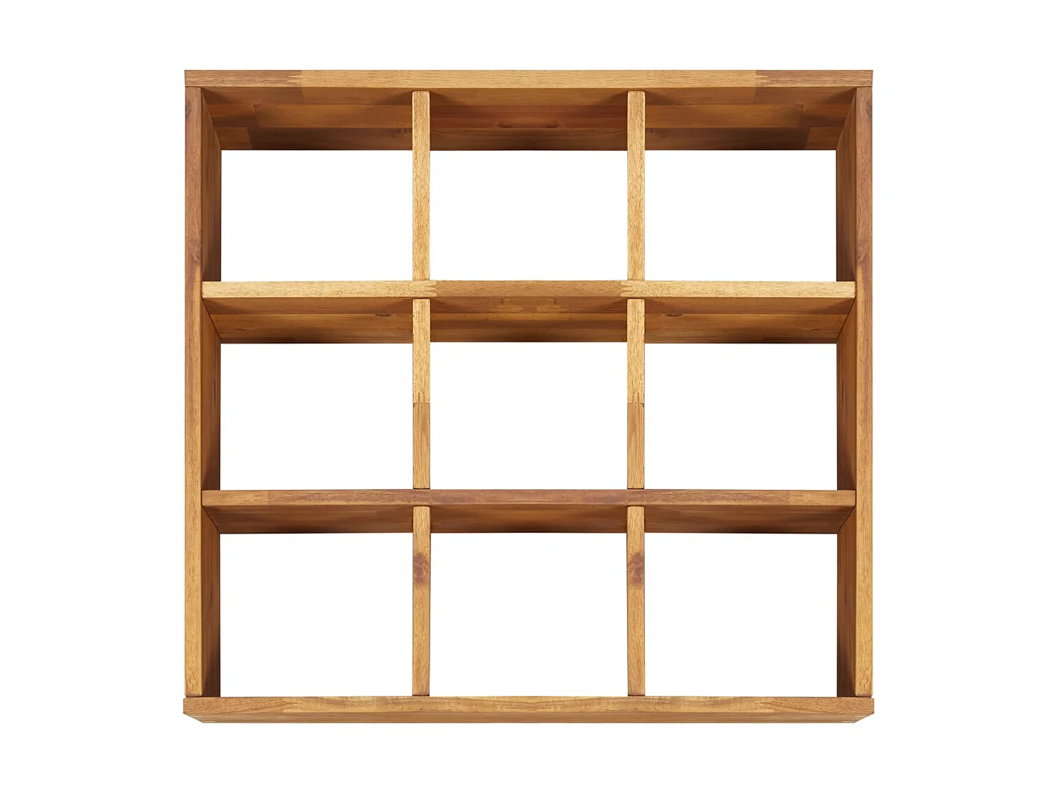 Jardinièrede jardin à herbes Bois d'acacia massif 60x60x15