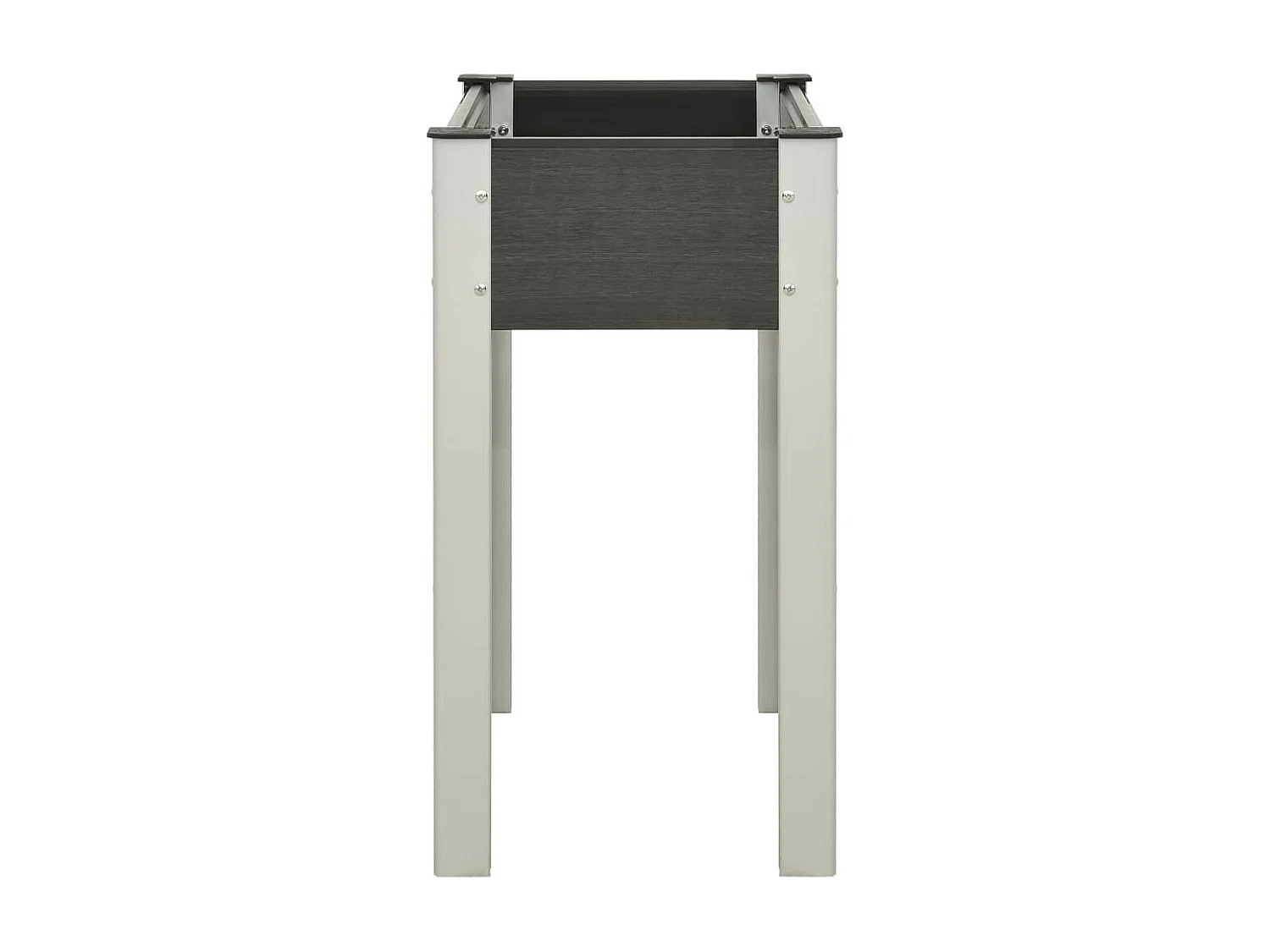 Jardinière 75x40x75 WPC Gris