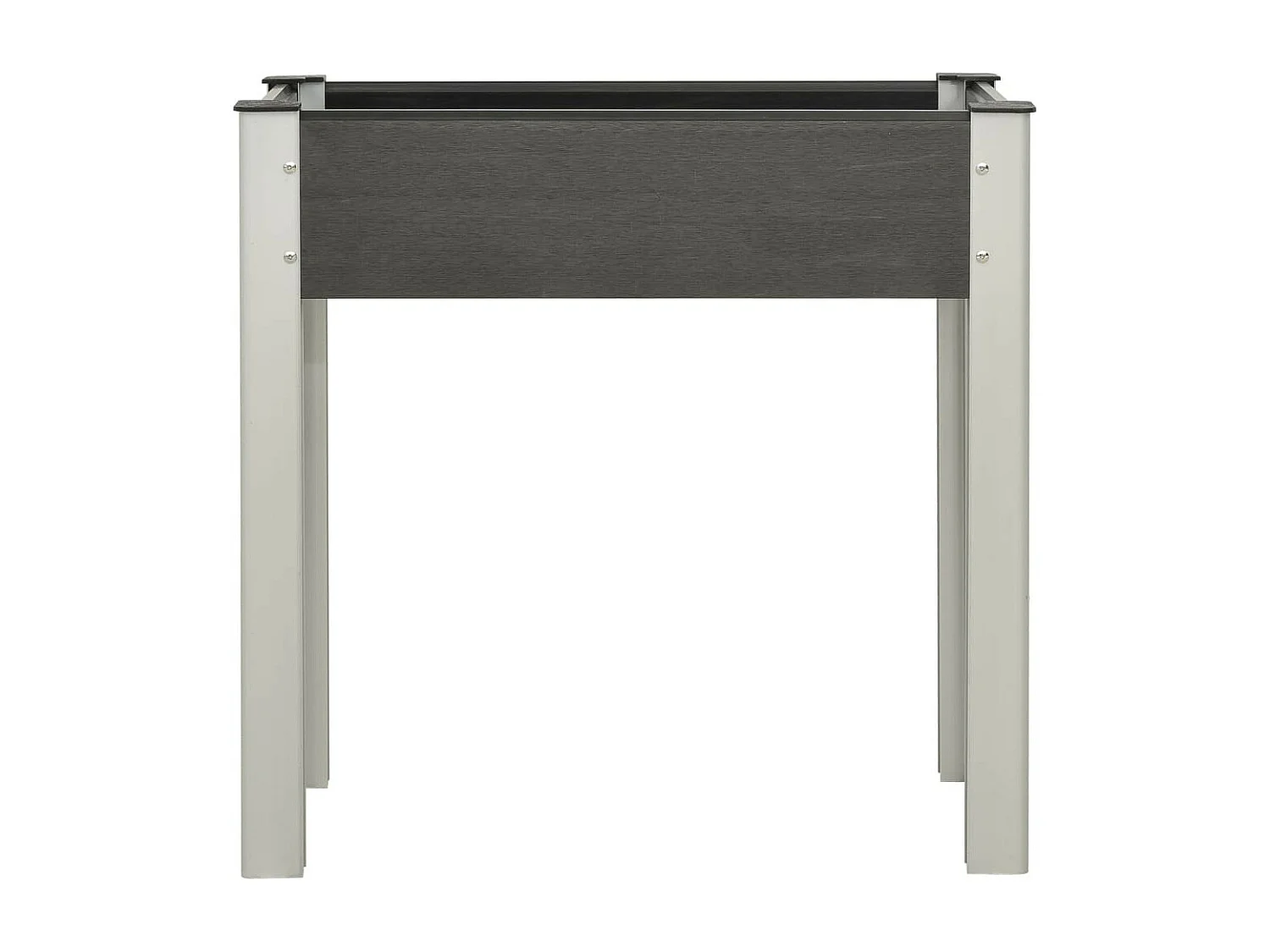 Jardinière 75x40x75 WPC Gris