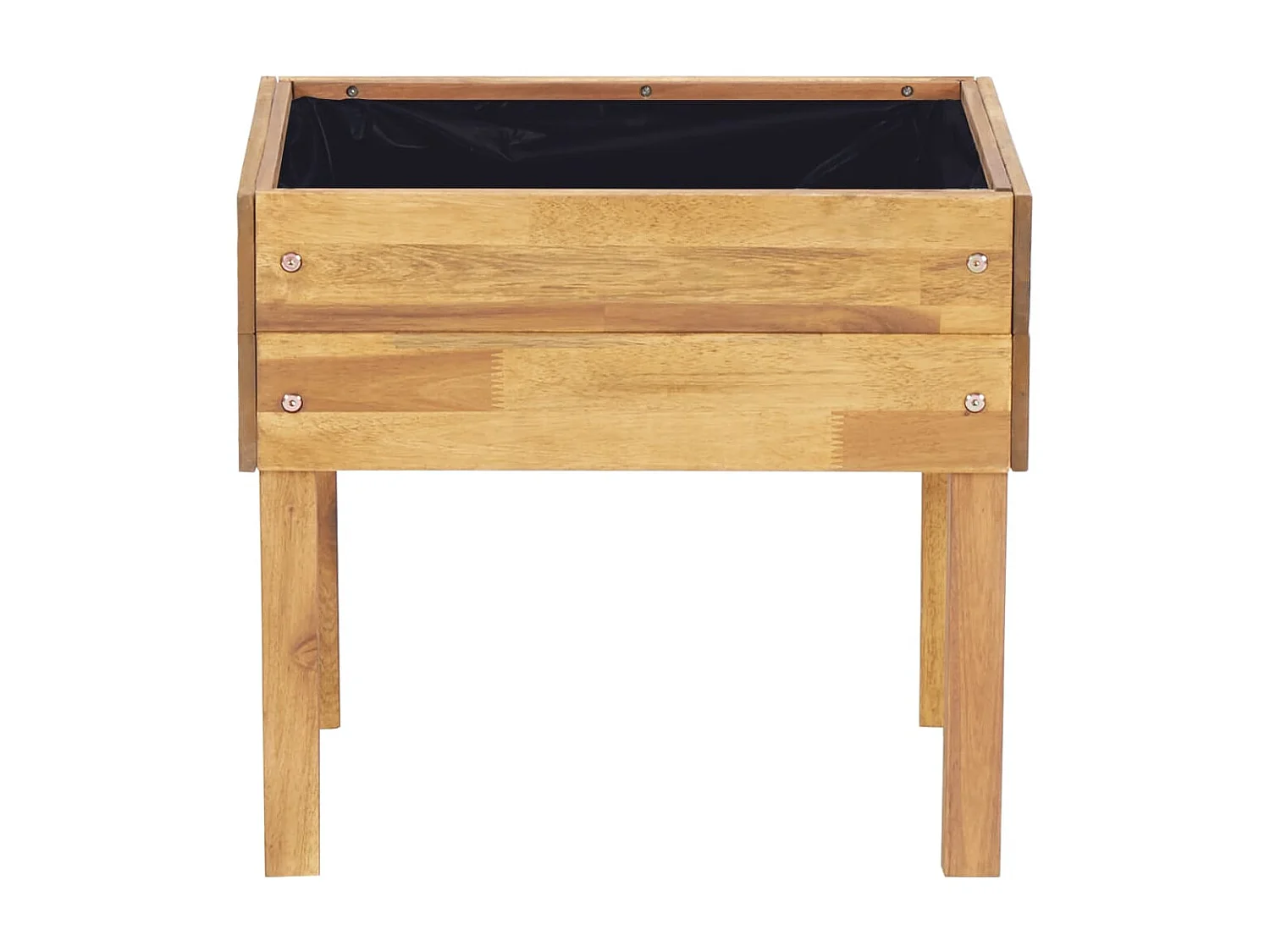 Jardinière surélevée 50x40x45 Bois massif d'acacia