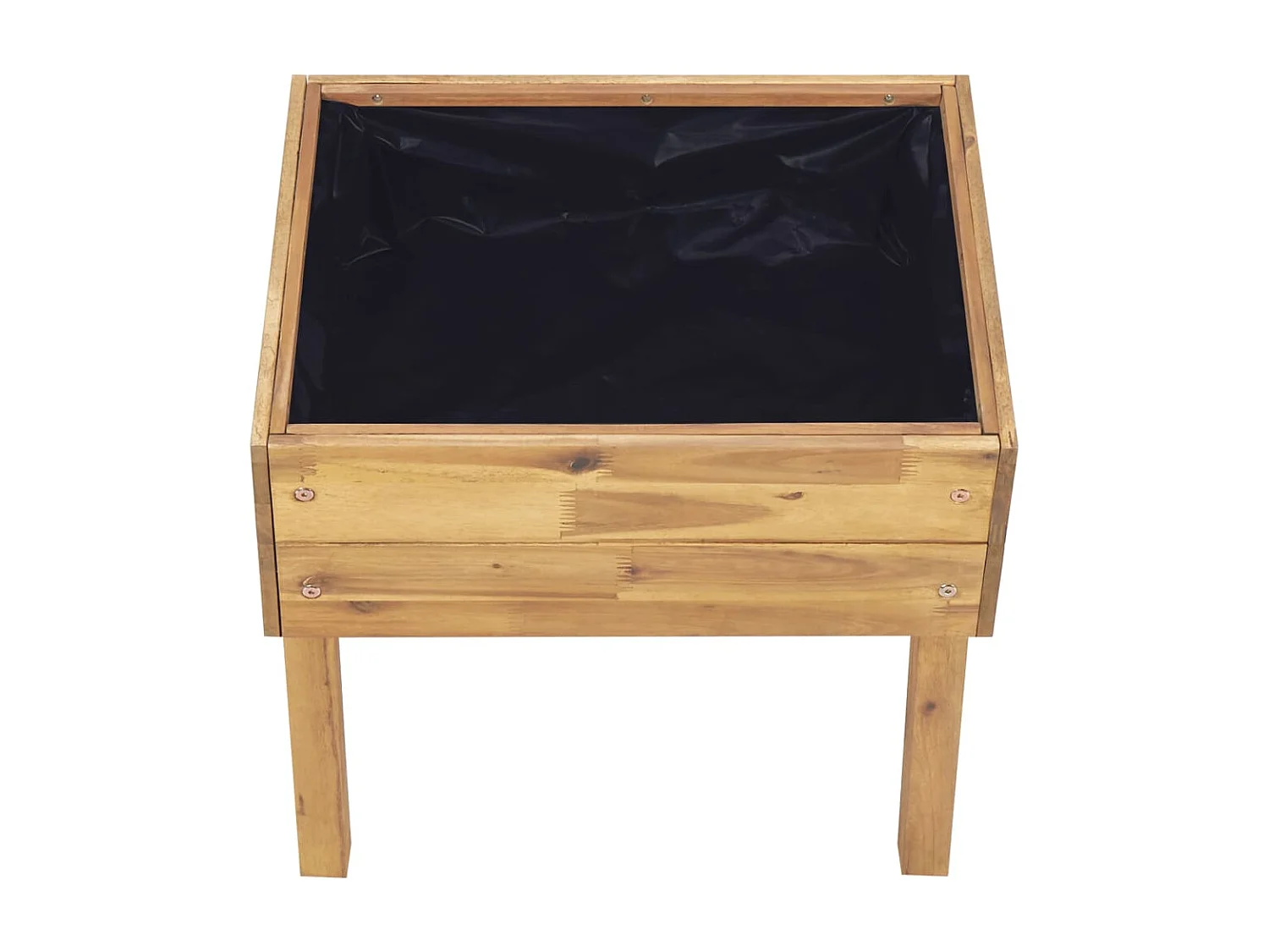 Jardinière surélevée 50x40x45 Bois massif d'acacia