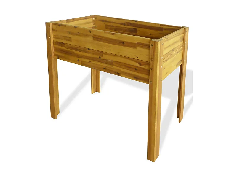 Jardinière Bois massif d'acacia