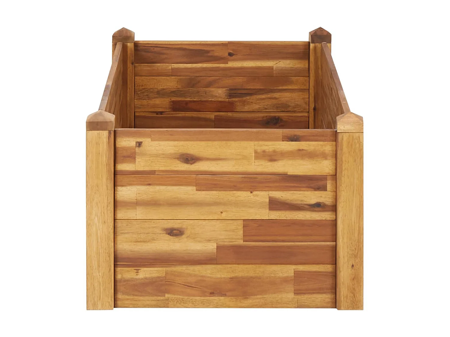 Jardinière 110x60x44 Bois massif d'acacia