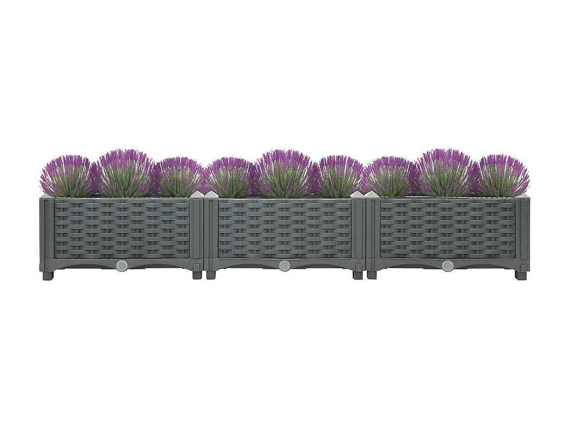 Jardinière 120x40x23 Polypropylène