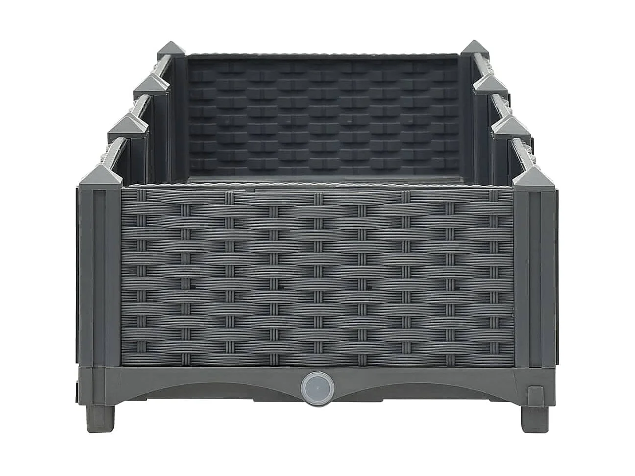 Jardinière 120x40x23 Polypropylène