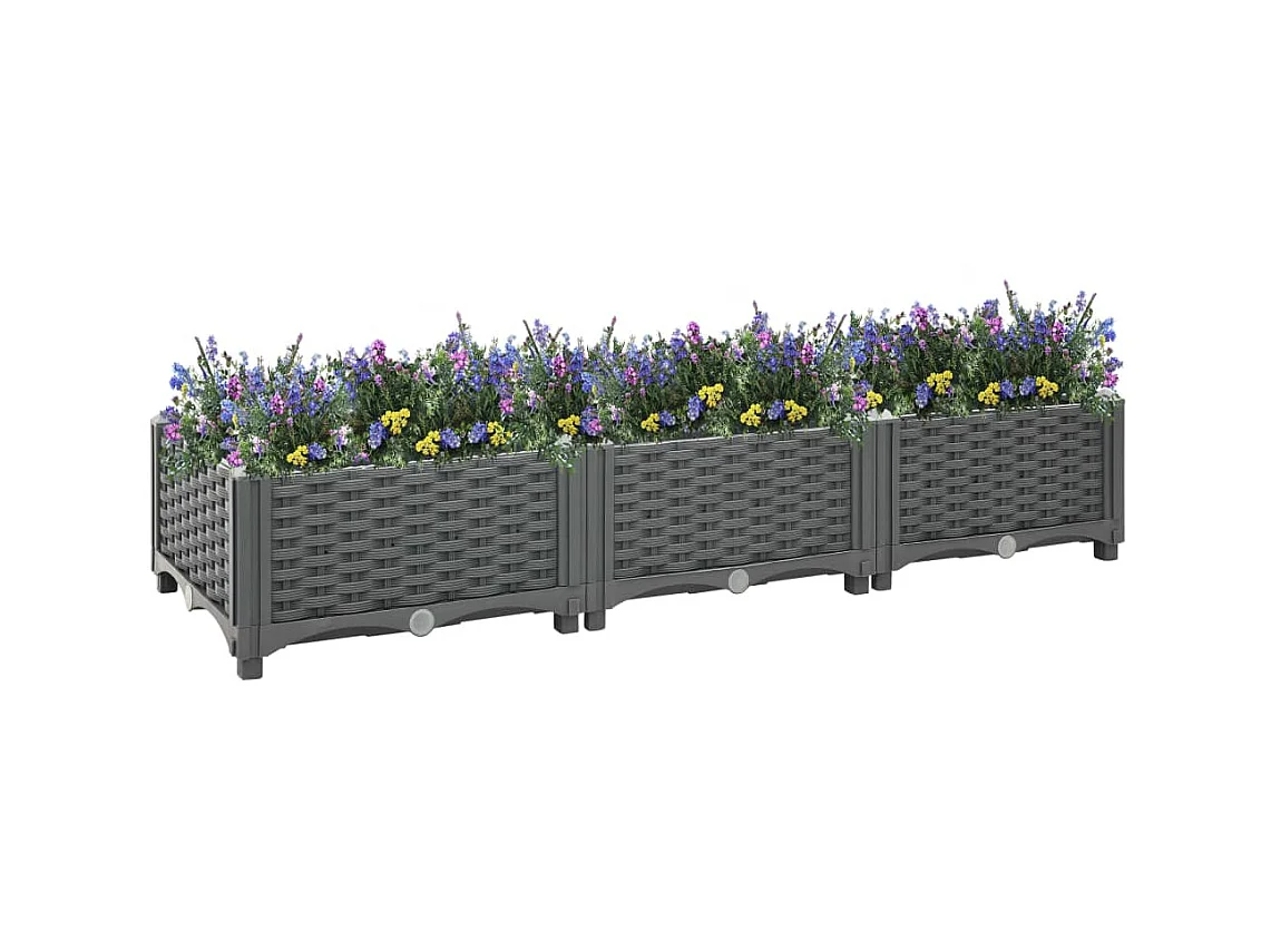 Jardinière 120x40x23 Polypropylène