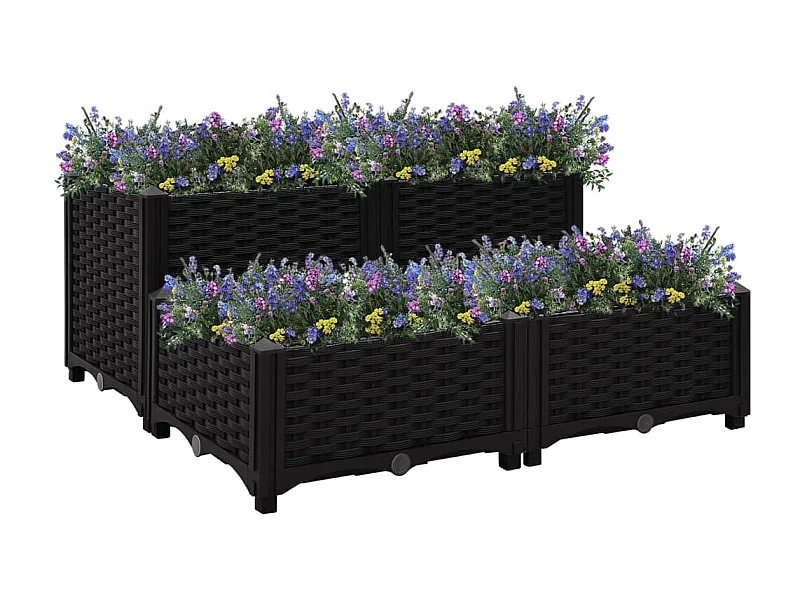 Jardinière 80x80x38 Polypropylène 2