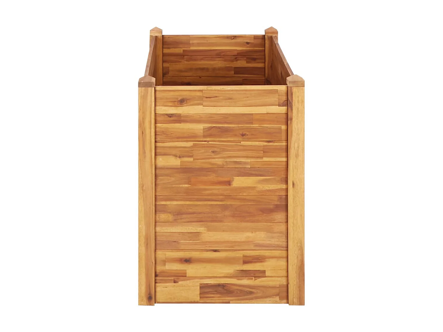 Jardinière 110x60x84 Bois massif d'acacia