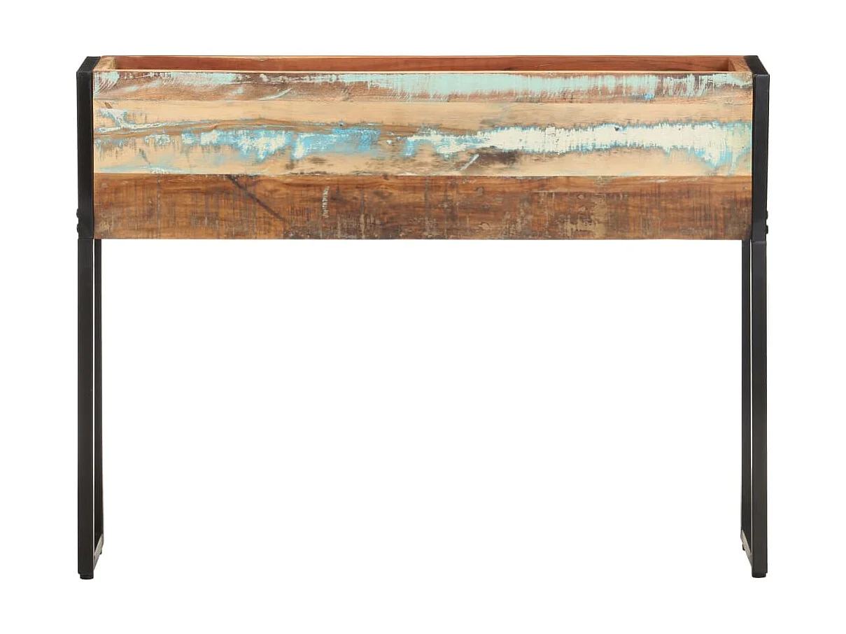 Jardinière 90x20x68 Bois de récupération massif