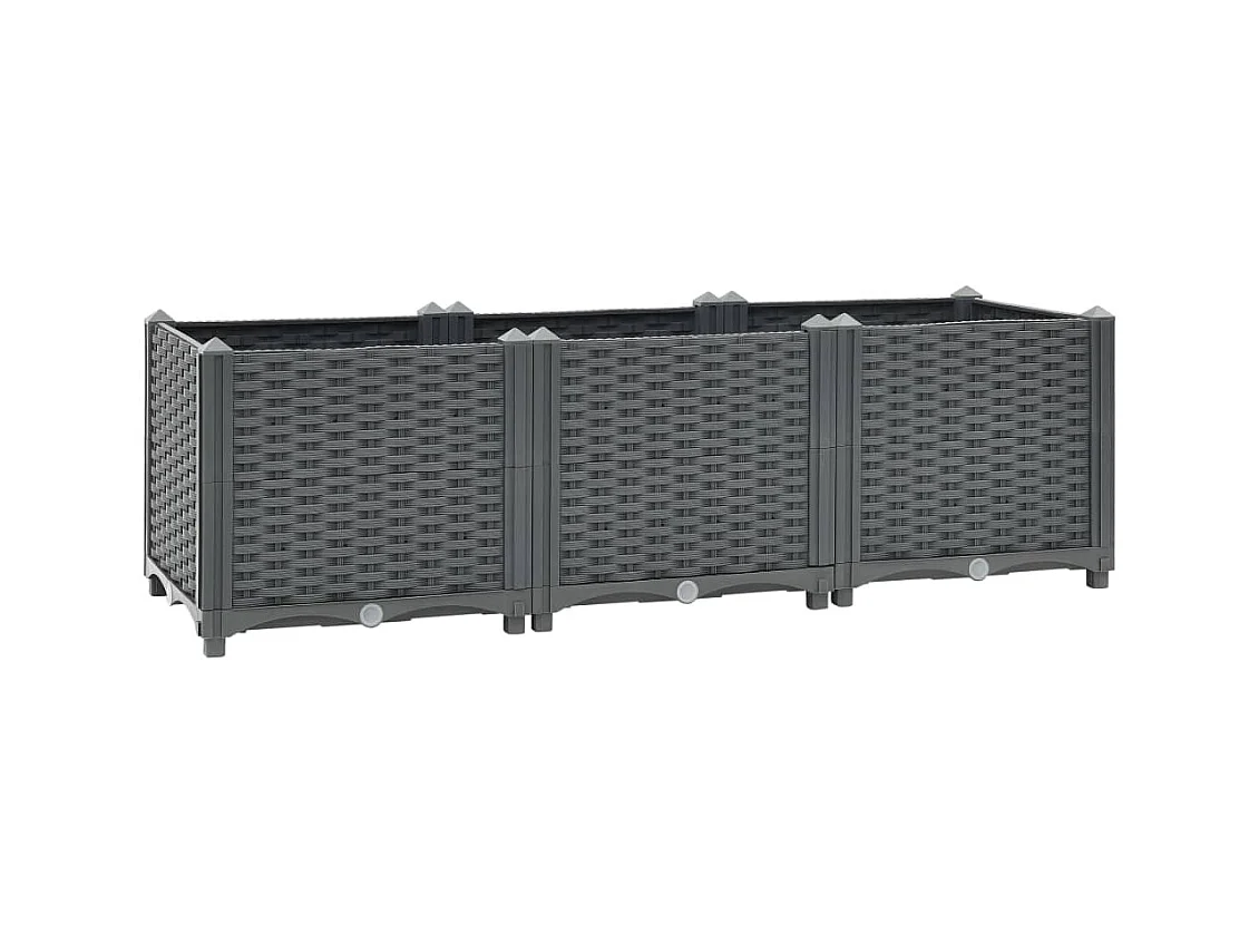 Jardinière 120x40x38 Polypropylène