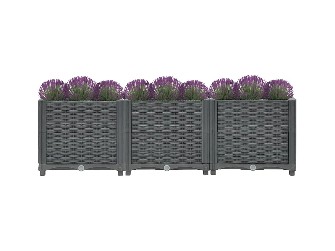 Jardinière 120x40x38 Polypropylène