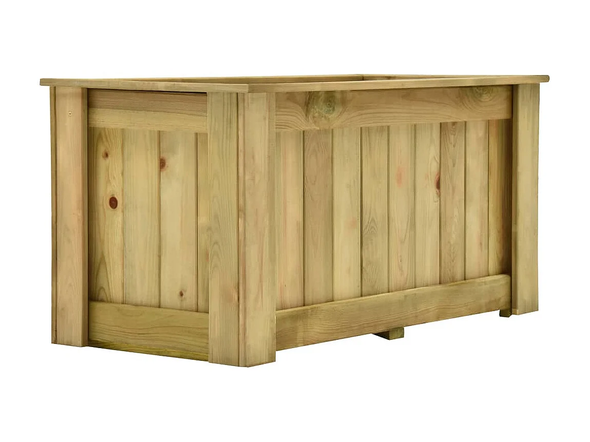 Jardinière surélevée 100x50x50 Bois de pin imprégné