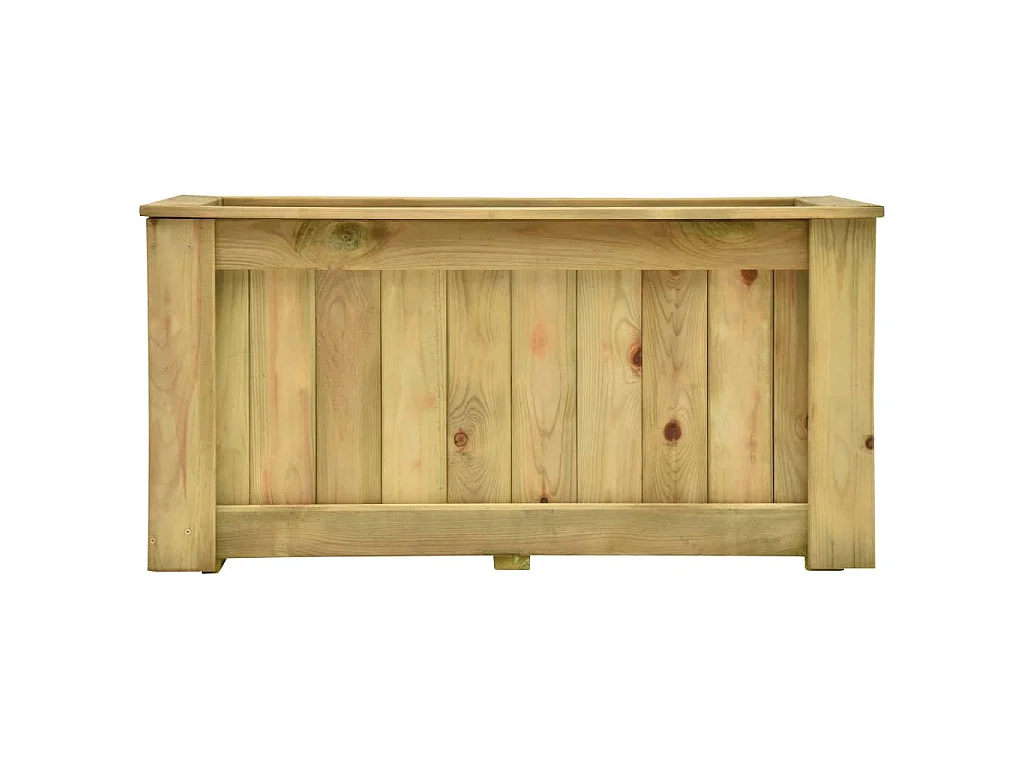 Jardinière surélevée 100x50x50 Bois de pin imprégné