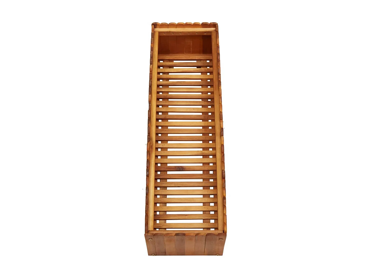 Jardinière 100x30x25 Bois massif d'acacia