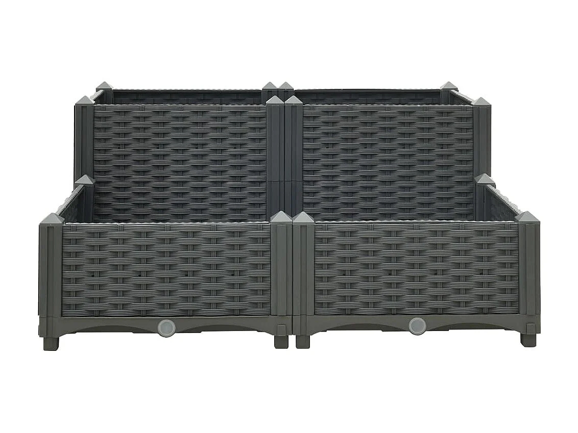 Jardinière 80x80x38 Polypropylène 3