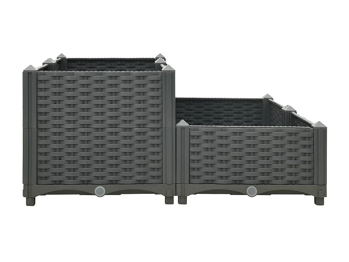 Jardinière 80x80x38 Polypropylène 3