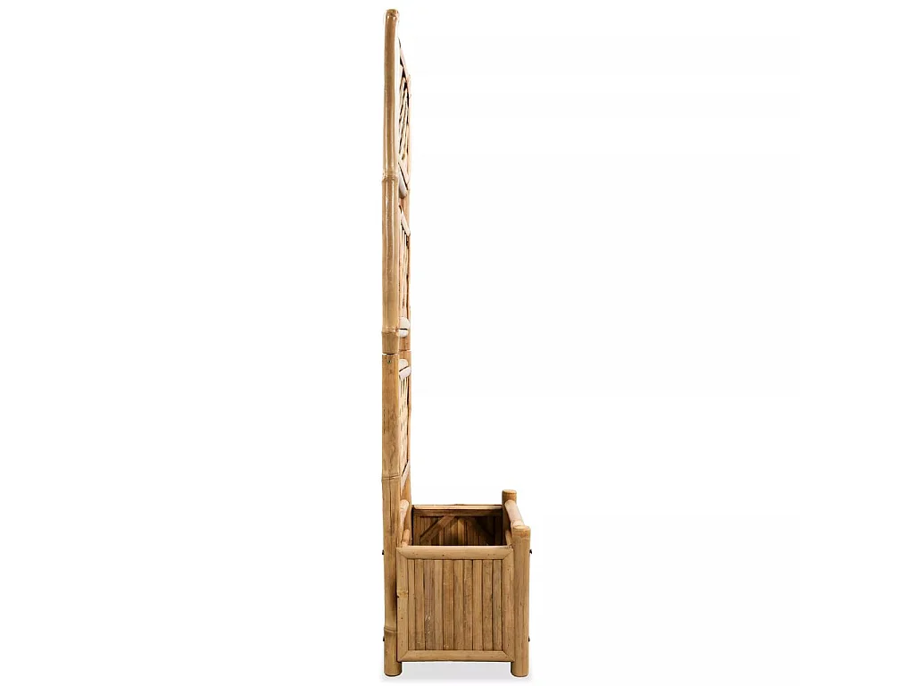 Jardinière avec treillis Bambou 40cm