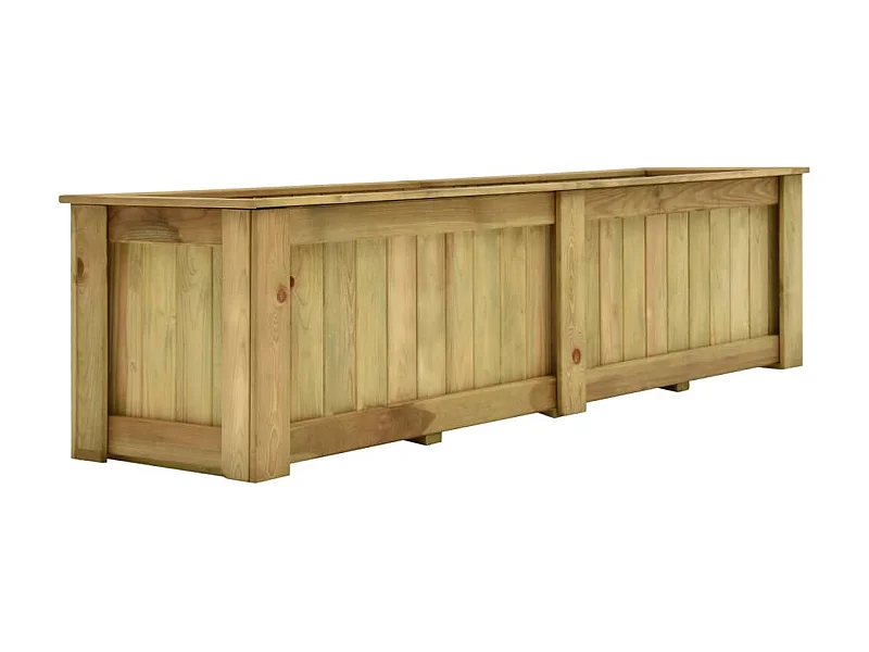 Jardinière surélevée 196x50x50 Bois de pin imprégné