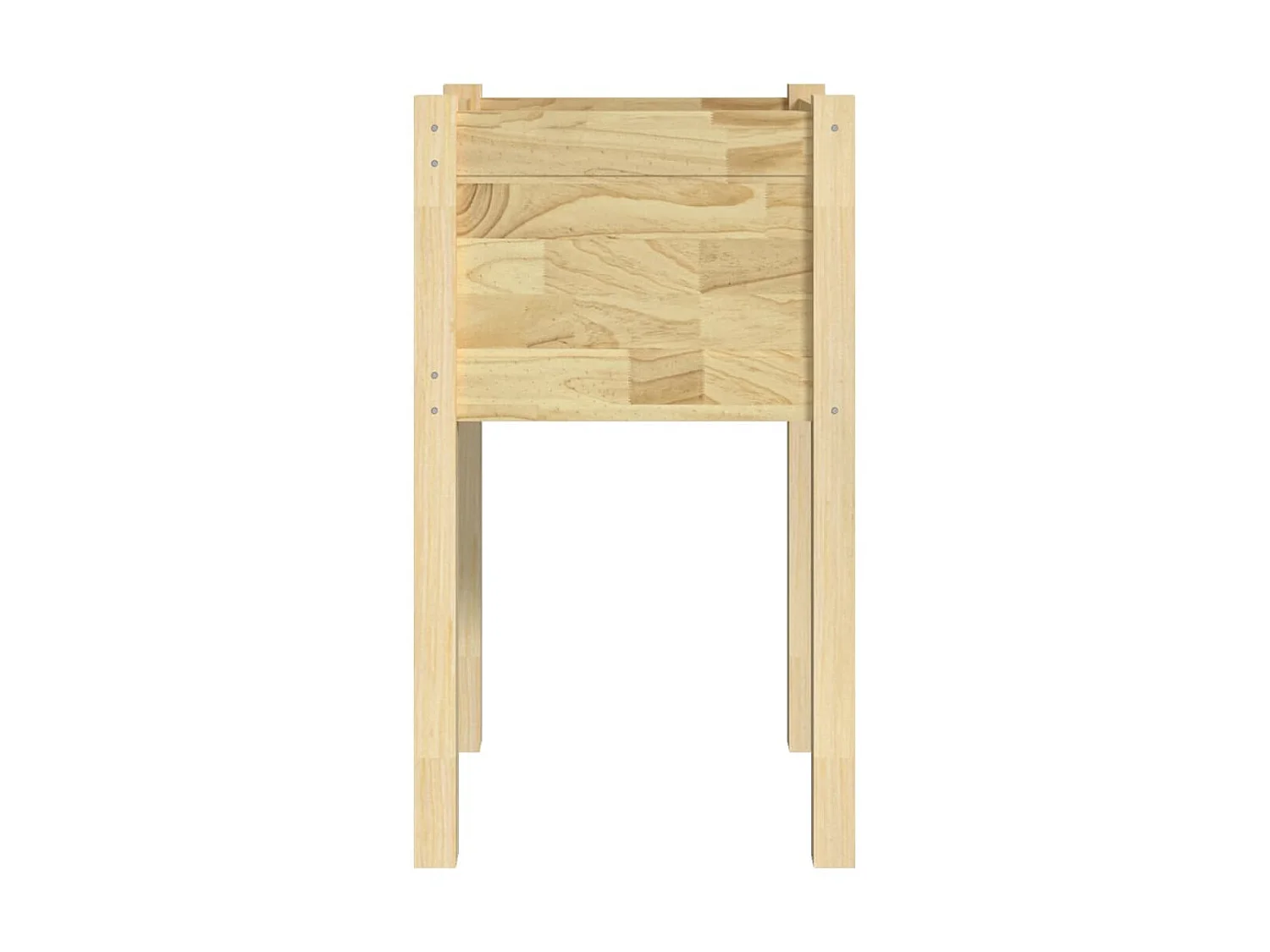 Jardinières d'extérieur 2 pcs 40x40x70 Bois de pin massif