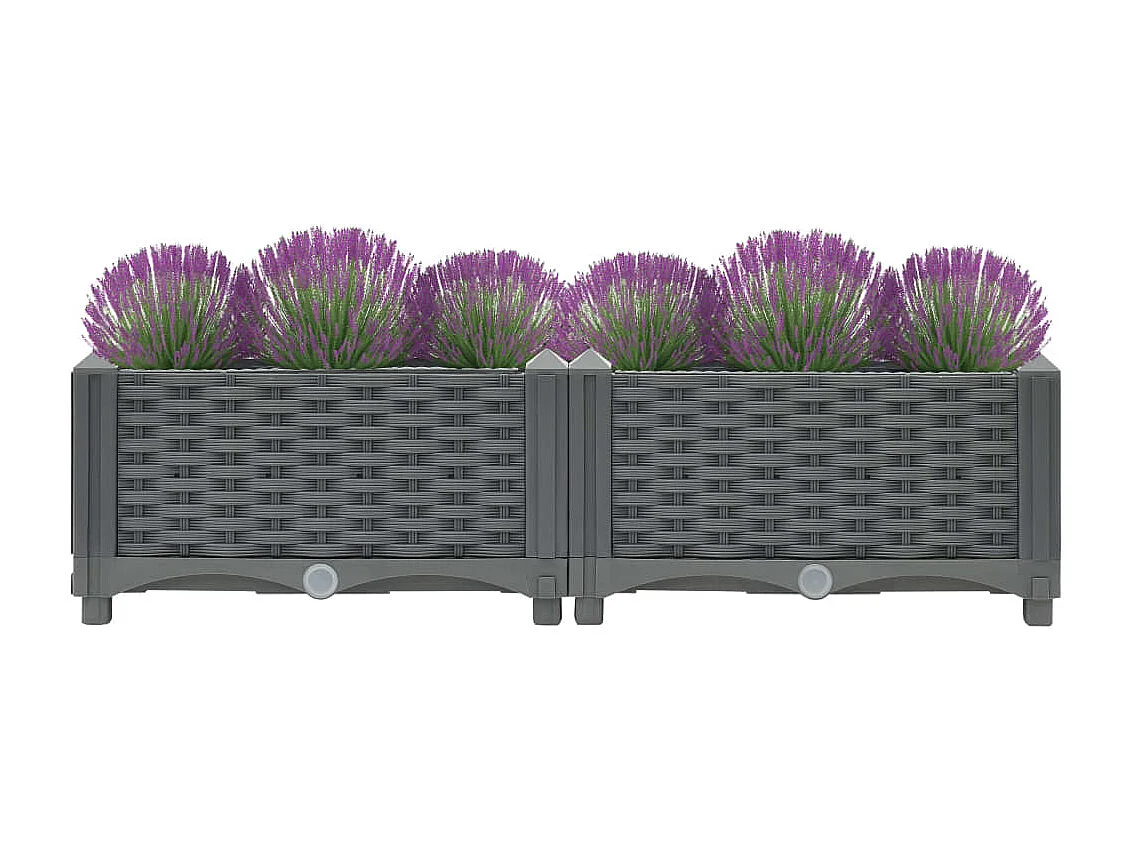 Jardinière 80x40x23 Polypropylène