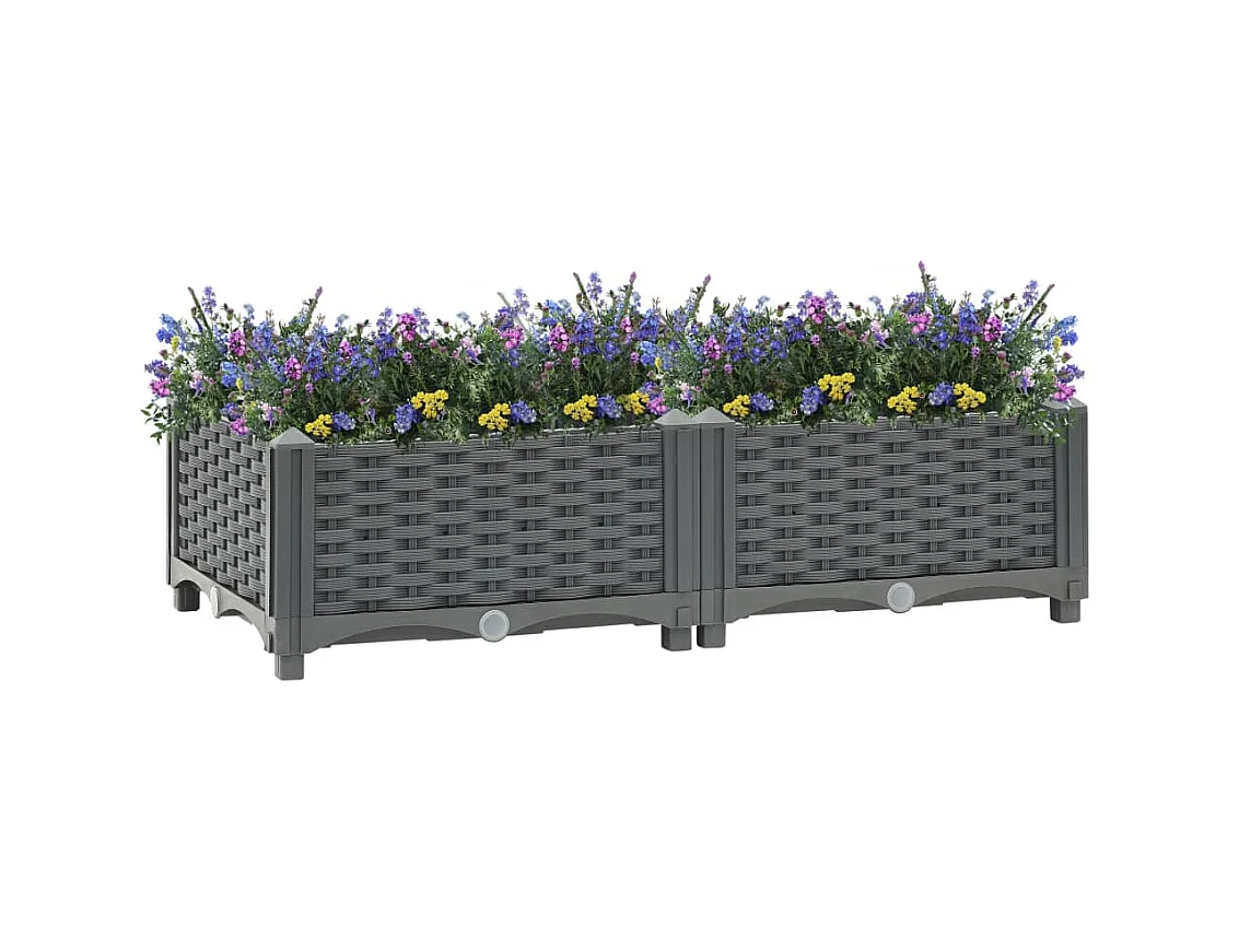 Jardinière 80x40x23 Polypropylène