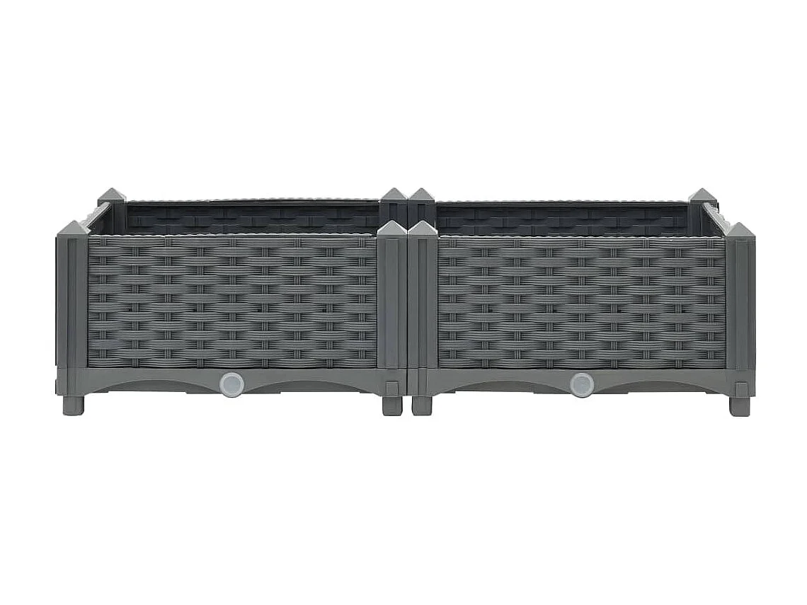 Jardinière 80x40x23 Polypropylène