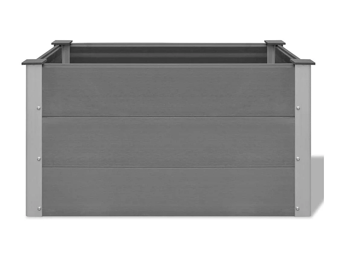 Jardinière WPC 100 x 50x54 Gris