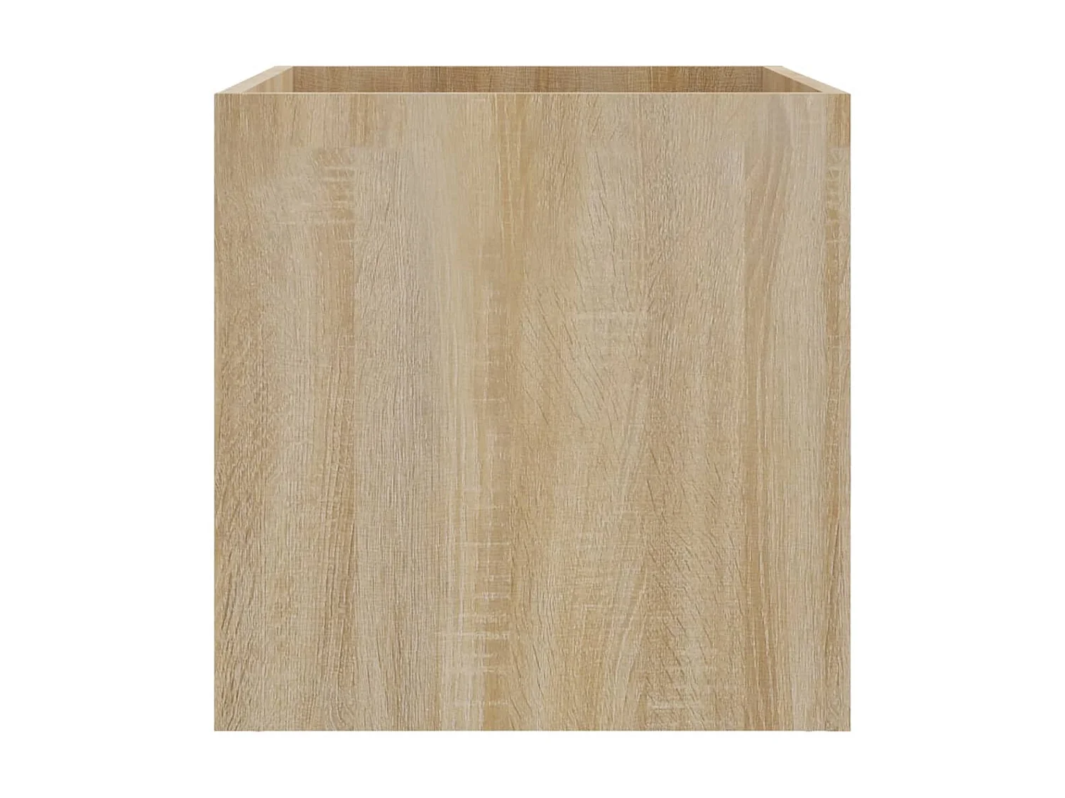 Jardinière Chêne sonoma 40x40x40 Bois d'ingénierie